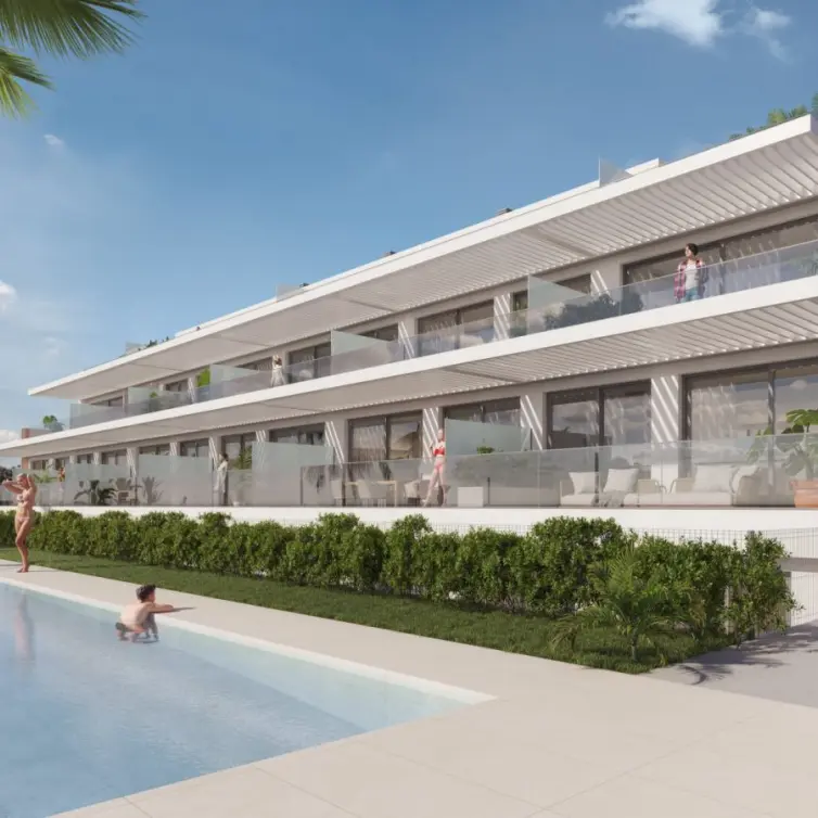 Venta de apartamento en planta baja en Benajarafe
