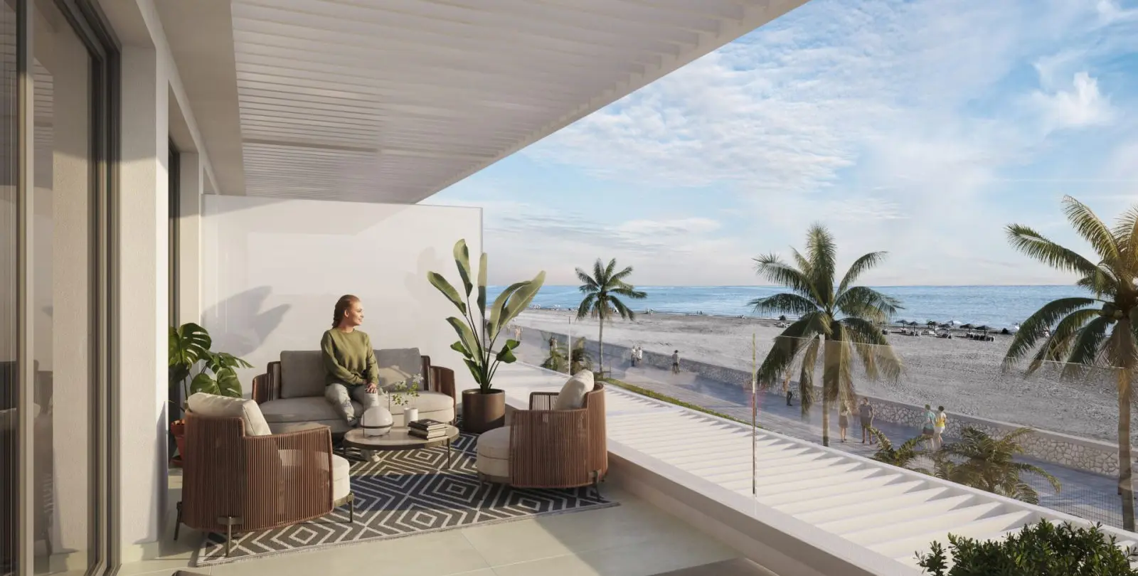 Sale of ground floor apartment in Benajarafe 2