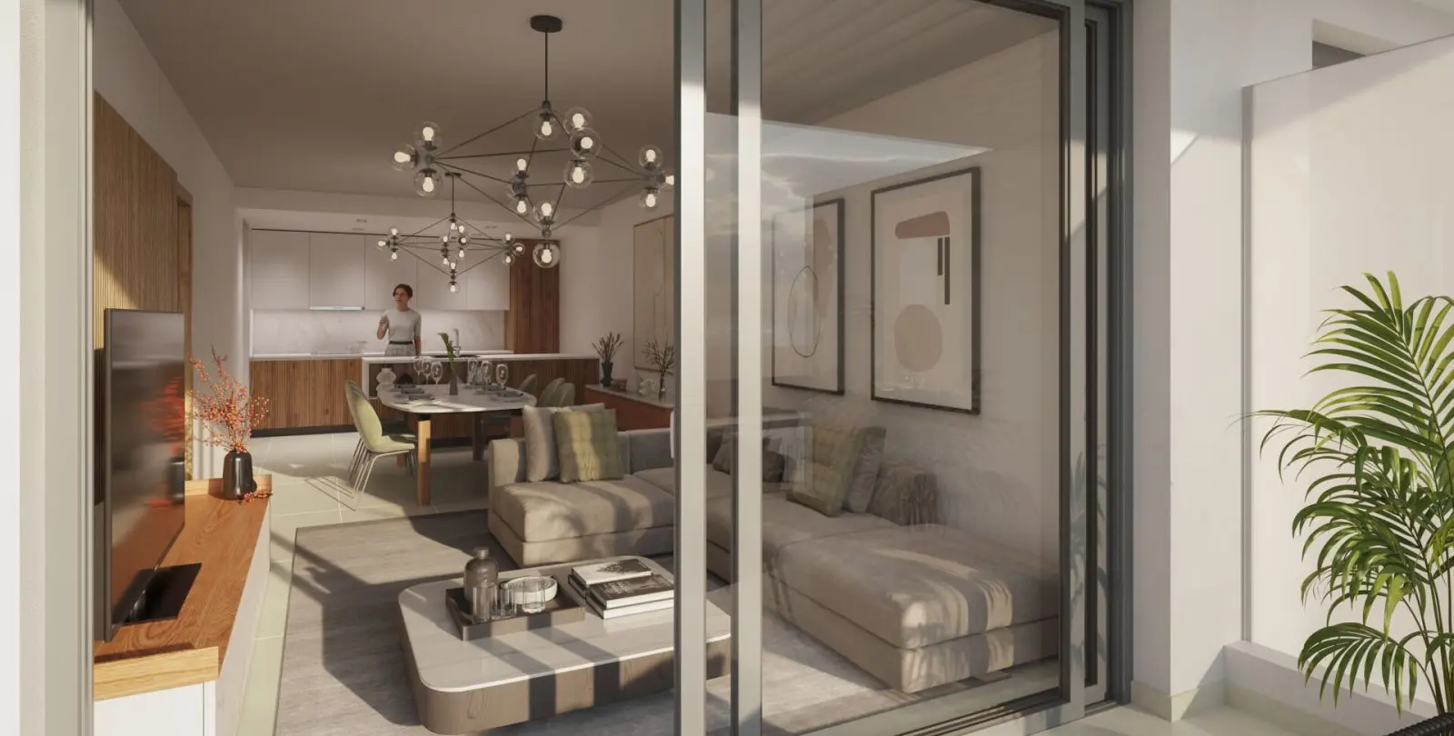 Sale of ground floor apartment in Benajarafe 3