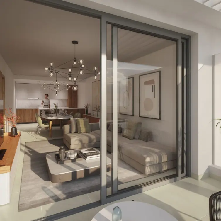 Venta de apartamento en planta baja en Benajarafe