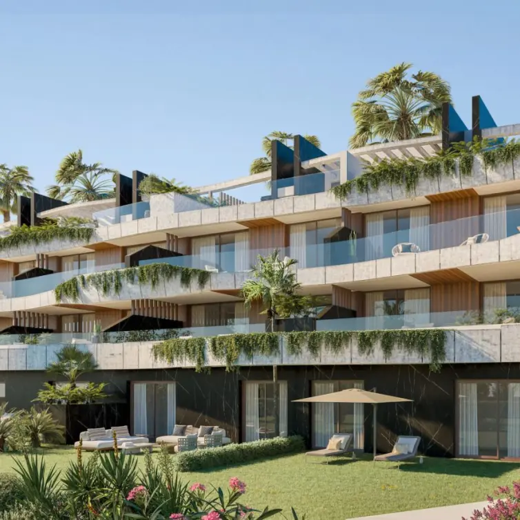 Продажа апартаментов на первом этаже в Marbella