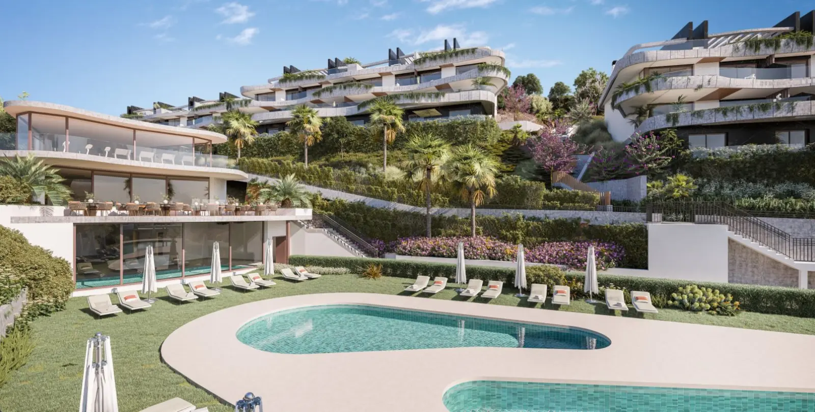 Продажа апартаментов на первом этаже в Marbella 2