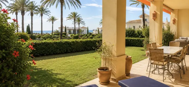 Venta de apartamento en planta baja en Los Flamingos 0