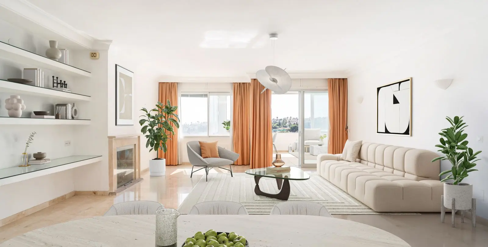 Продажа апартаментов на среднем этаже в Marbella 1