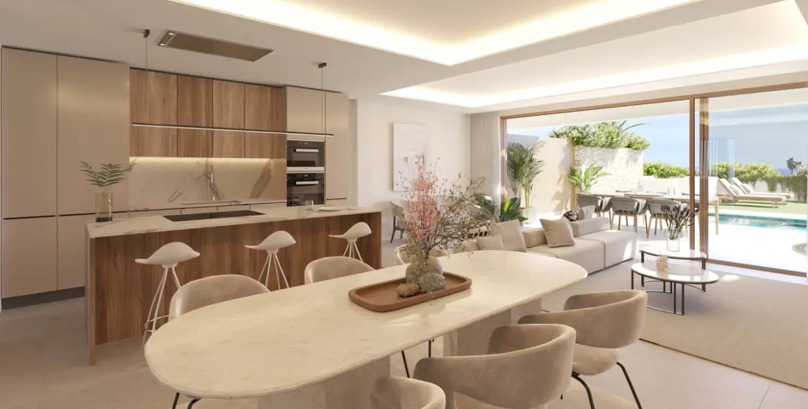 Продажа апартаментов на первом этаже в Mijas Costa 4