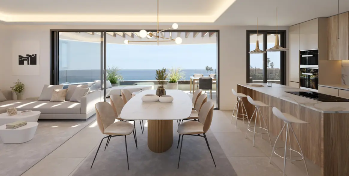 Продажа апартаментов на первом этаже в Mijas Costa 6
