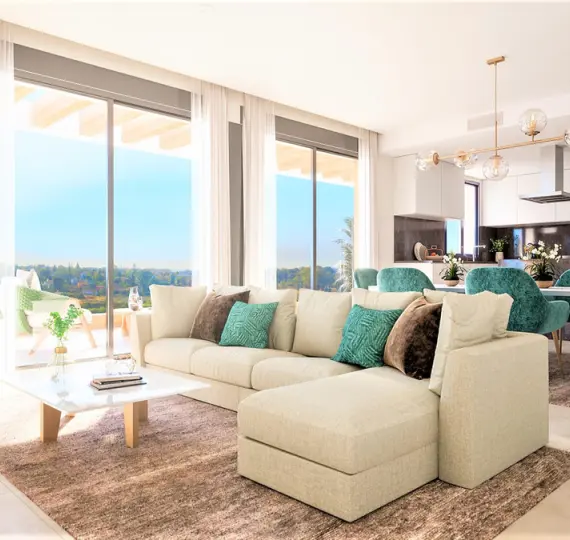 Продажа апартаментов на первом этаже в Estepona