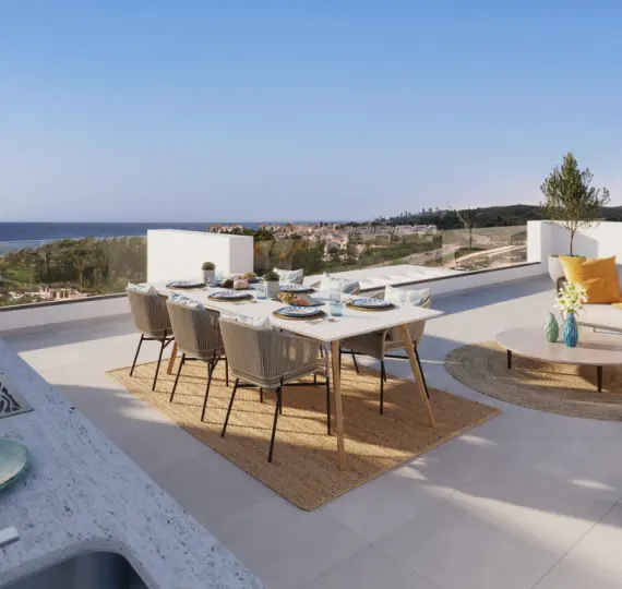 Sale of penthouse in Estepona