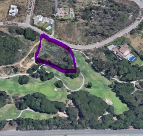 Venta de parcela residencial en Sotogrande Alto