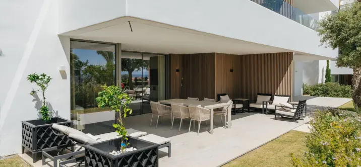 Продажа апартаментов на первом этаже в Los Arqueros 4