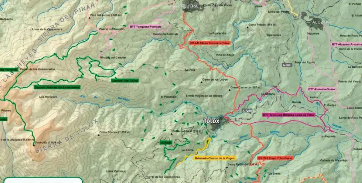 Venta de parcela residencial en Tolox 3