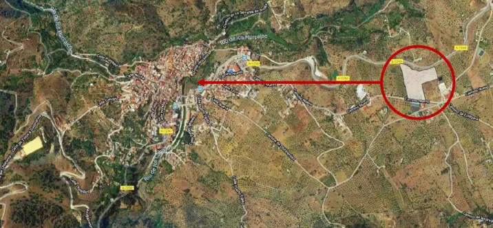 Venta de parcela residencial en Tolox 3