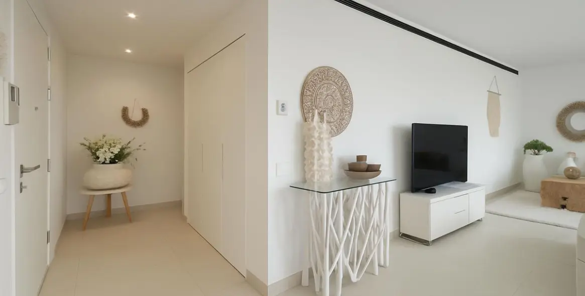 Venta de apartamento en planta media en Higueron 16