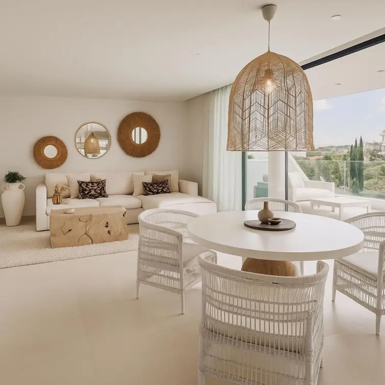 Venta de apartamento en planta media en Higueron
