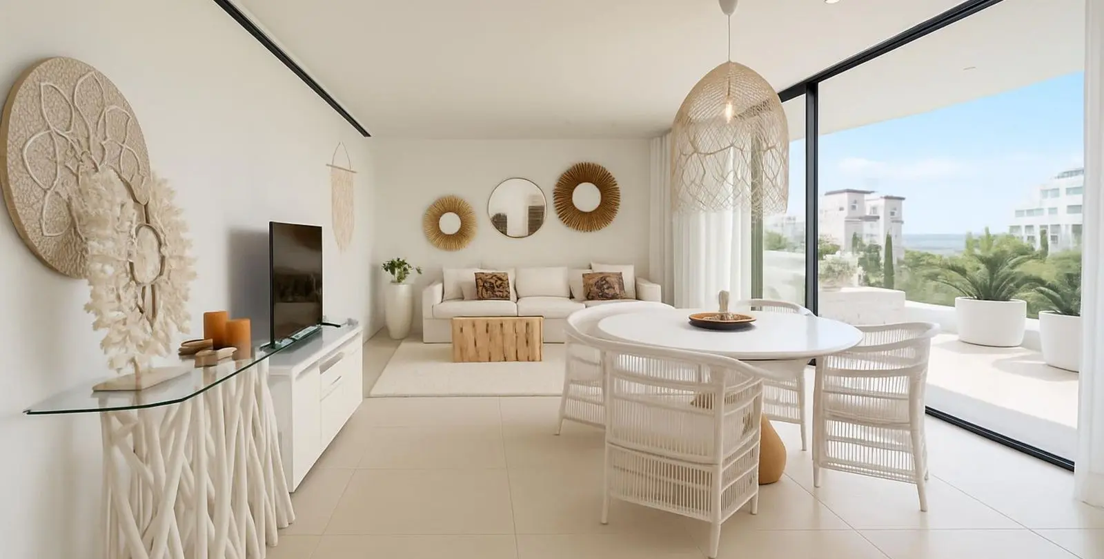 Sale of middle floor apartment in Higueron 7
