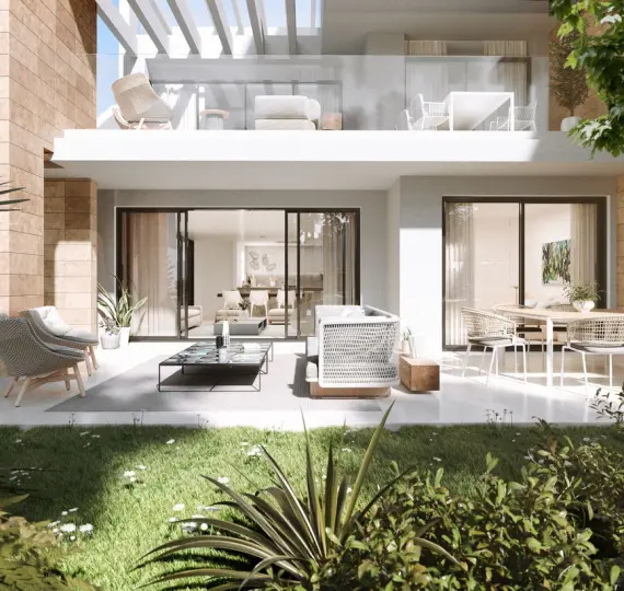 Продажа апартаментов на среднем этаже в Estepona