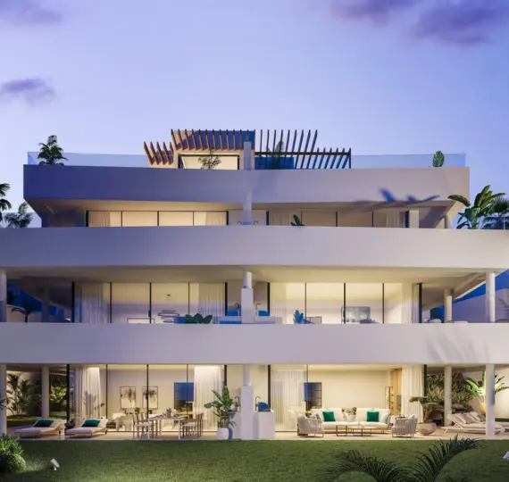 Продажа апартаментов на первом этаже в Estepona