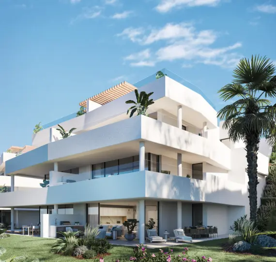 Продажа апартаментов на первом этаже в Estepona