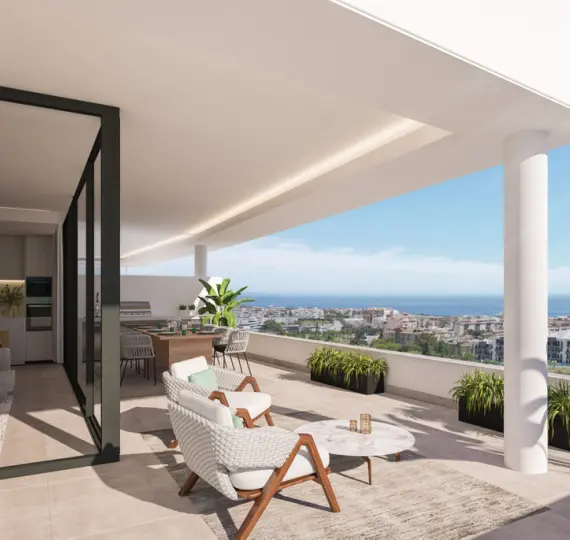 Продажа апартаментов на первом этаже в Estepona