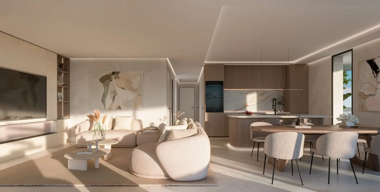 Продажа апартаментов на первом этаже в New Golden Mile 11