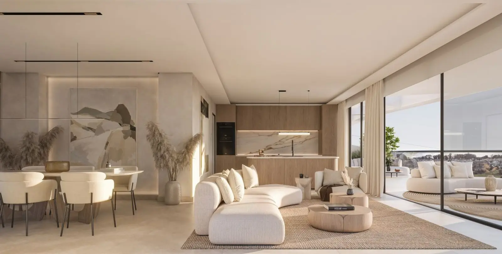 Sale of ground floor apartment in New Golden Mile 3