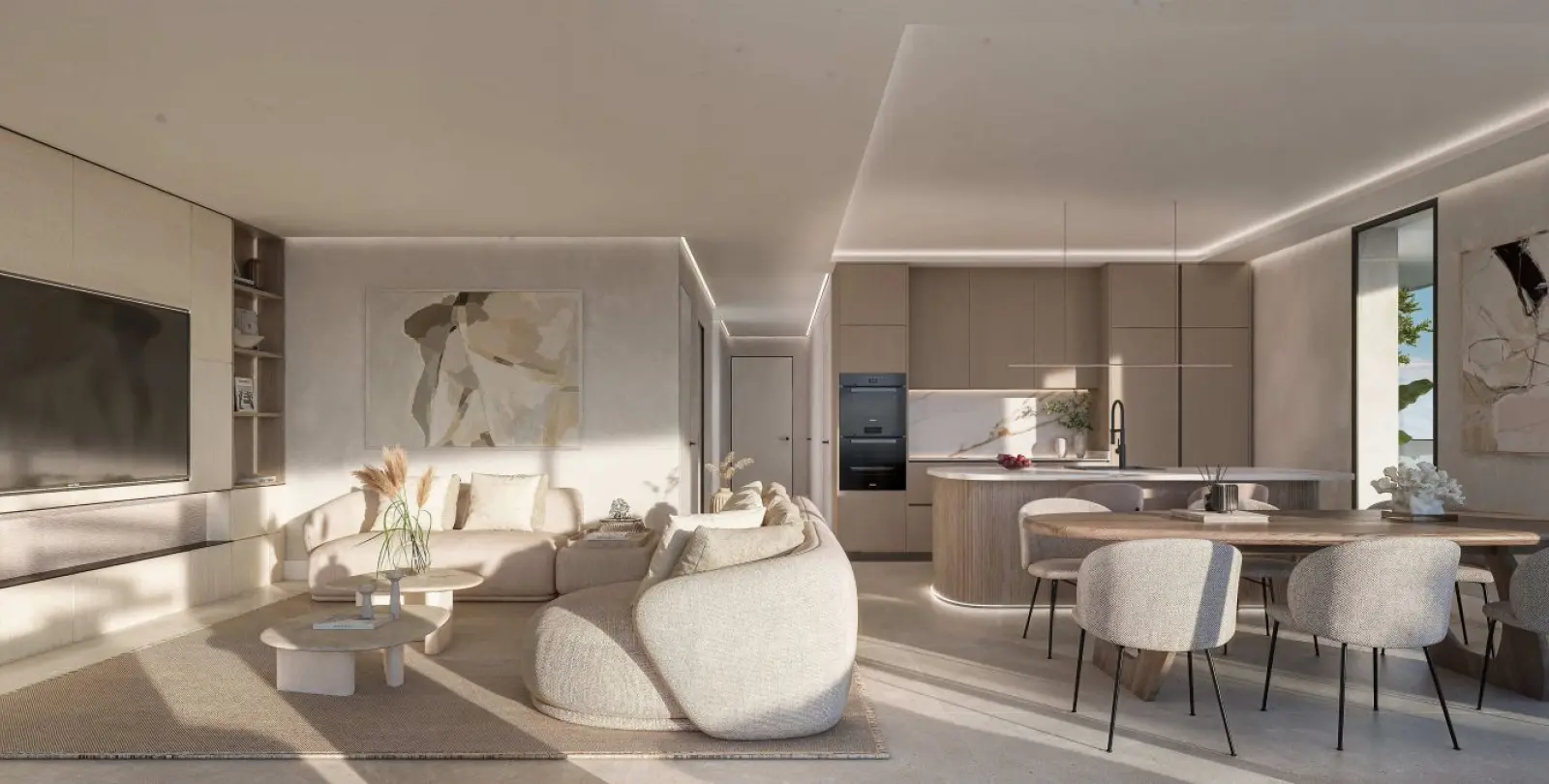 Sale of ground floor apartment in New Golden Mile 4