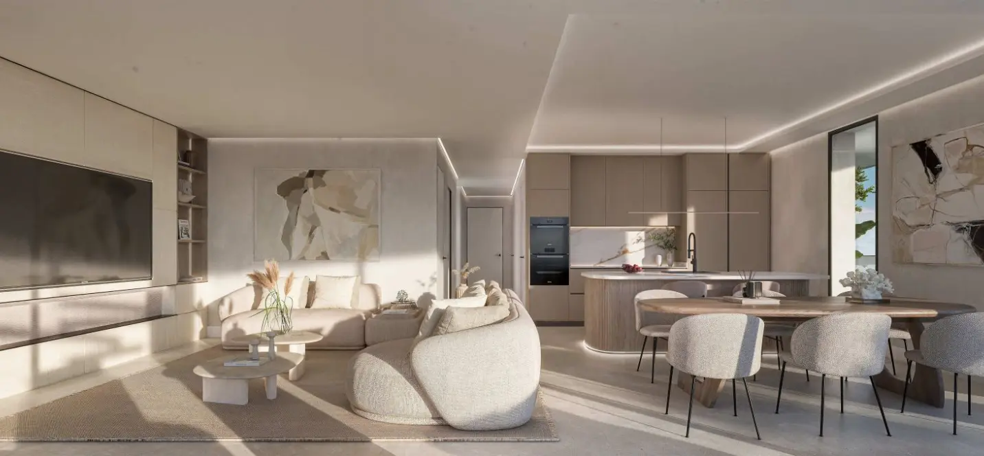 Sale of ground floor apartment in New Golden Mile 3