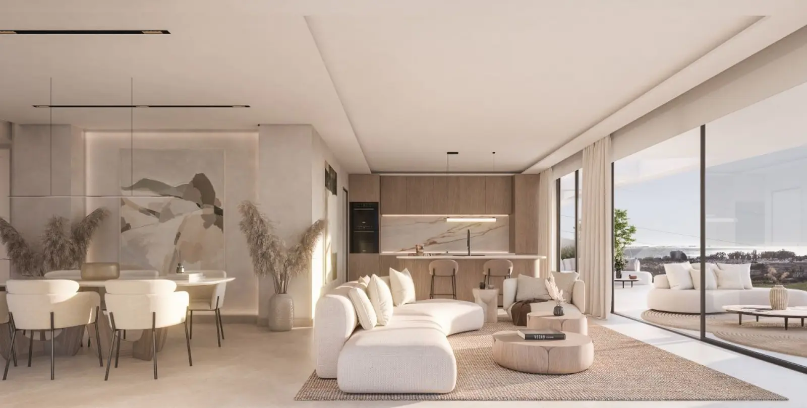Sale of ground floor apartment in New Golden Mile 9