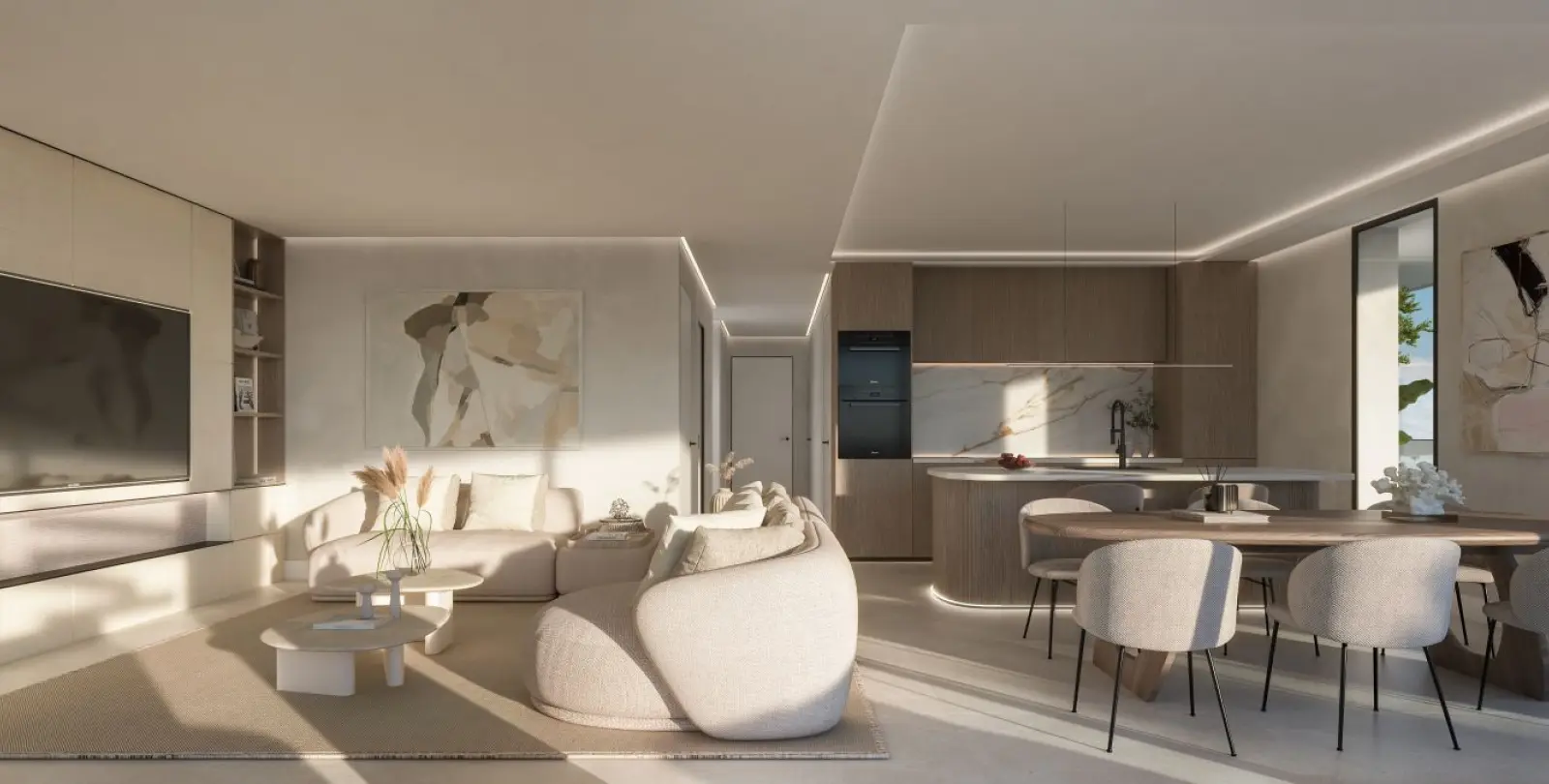 Sale of ground floor apartment in New Golden Mile 11