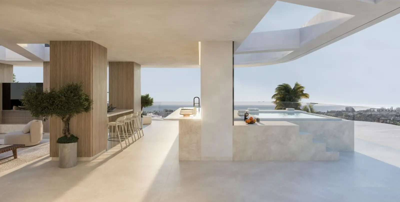 Sale of ground floor apartment in New Golden Mile 25