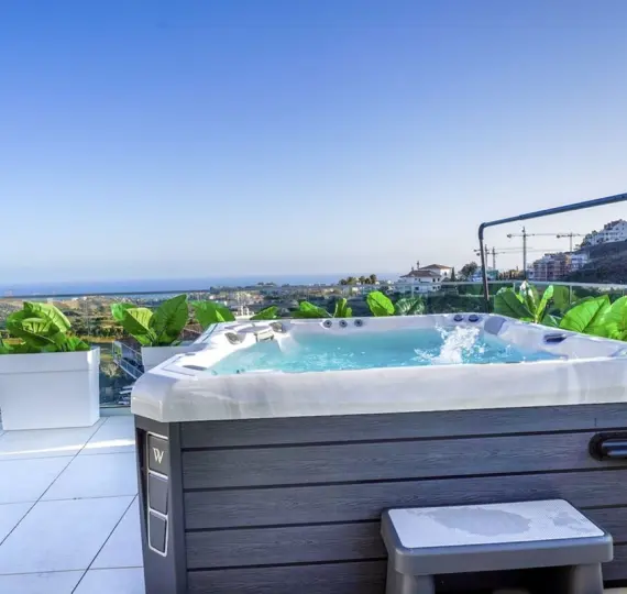 Venta de ático dúplex en Calanova Golf