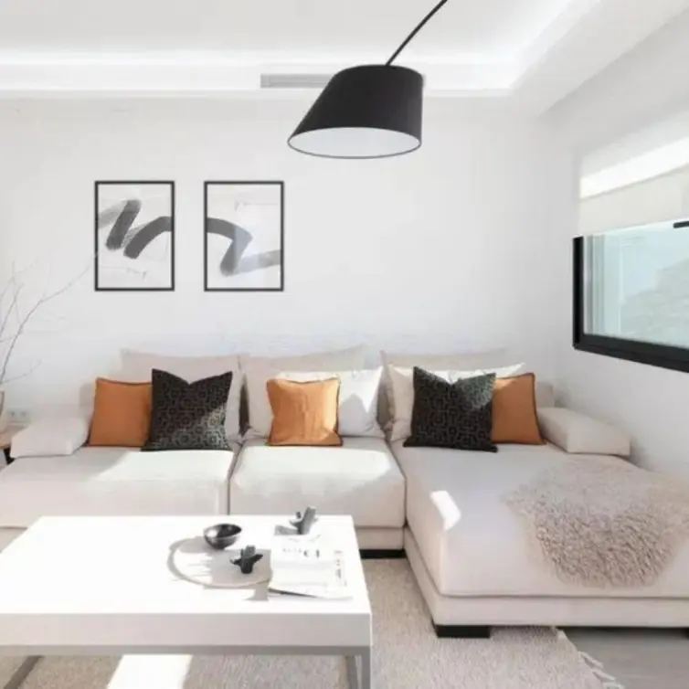 Venta de apartamento en planta media en Puerto Banús