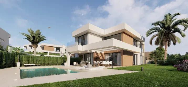 Продажа  отдельно стоящей виллы в La Duquesa 1