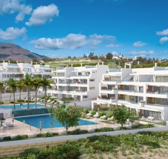 Venta de apartamento en planta media en Estepona