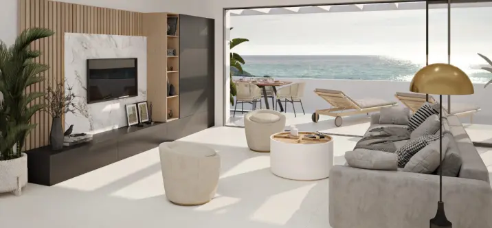 Venta de apartamento en planta media en Estepona 1