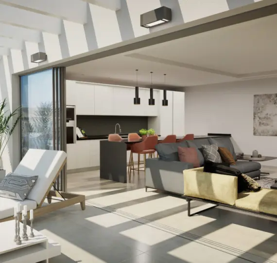 Venta de apartamento en planta media en Estepona
