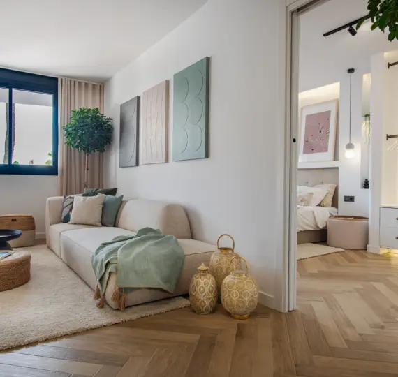 Продажа апартаментов на среднем этаже в Nueva Andalucía