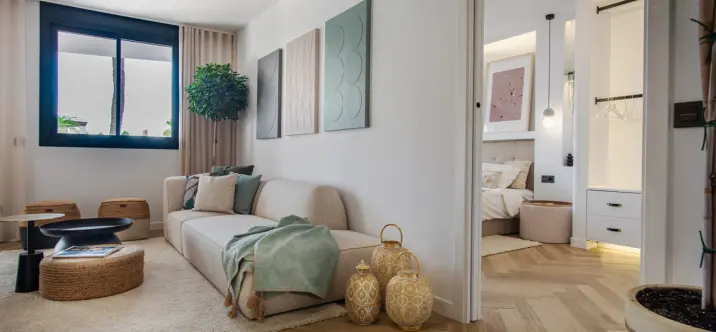 Продажа апартаментов на среднем этаже в Nueva Andalucía 3