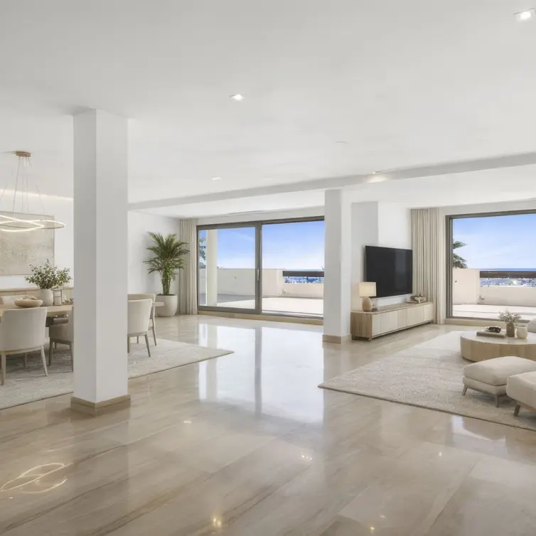 Sale of middle floor apartment in Benahavís