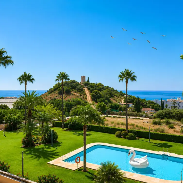 Sale of middle floor apartment in Fuengirola