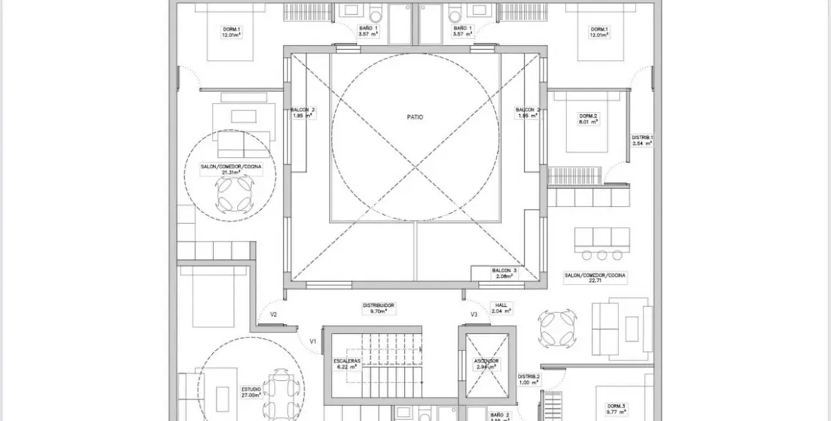 Venta de complejo de apartamentos en Suarez 11