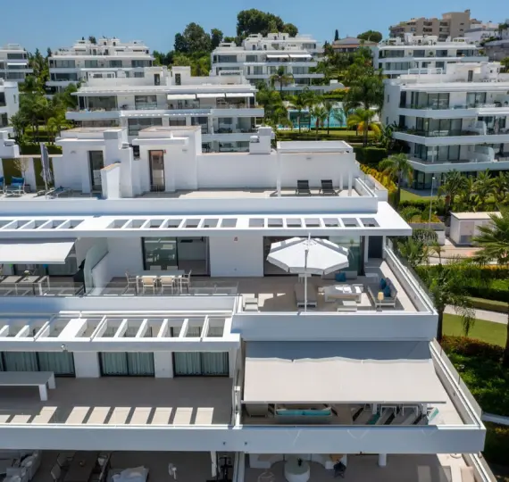 Short-term rent of penthouse in Benahavís