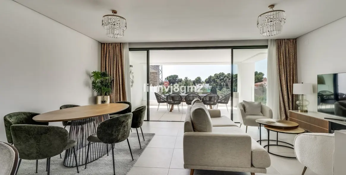 Долгосрочная аренда апартаментов на среднем этаже в Cabopino 9