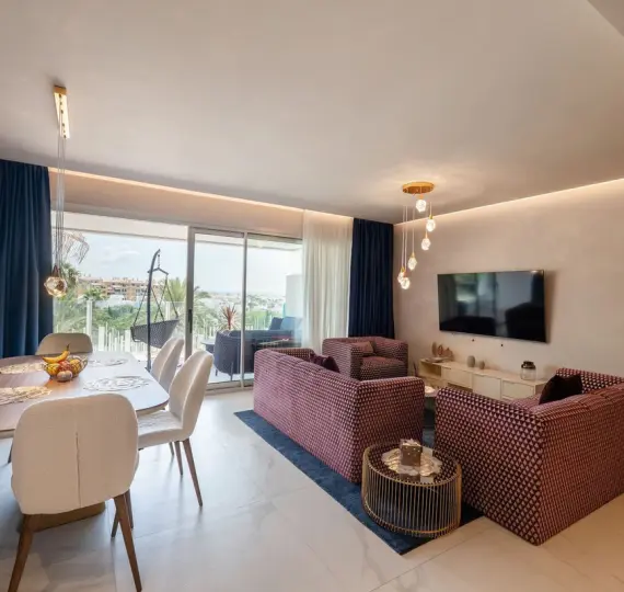 Long-term rent of middle floor apartment in San Pedro de Alcántara