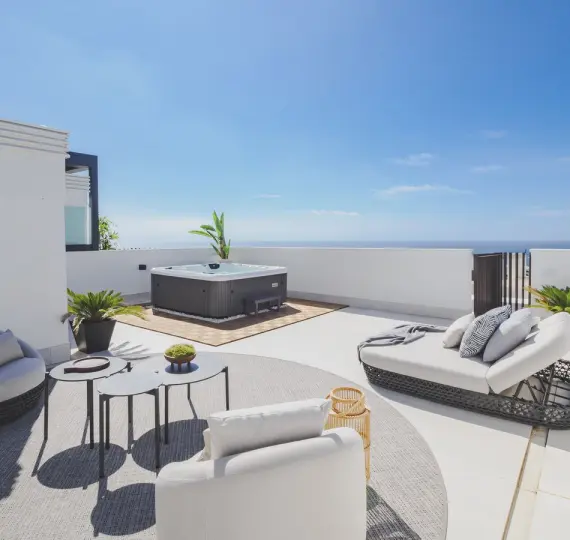 Venta de ático dúplex en Higueron