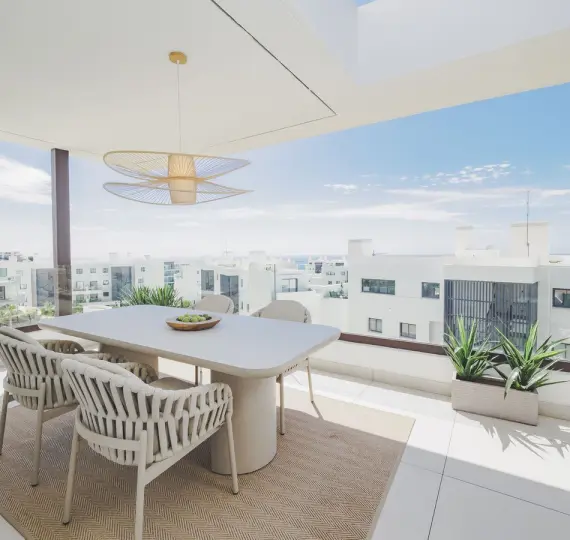 Venta de ático dúplex en Higueron