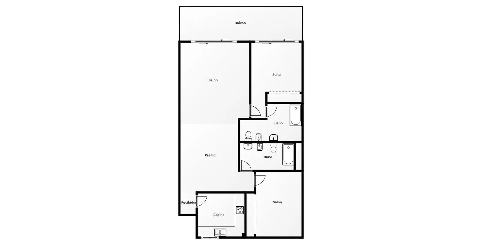 Venta de apartamento en planta media en Marbella 29