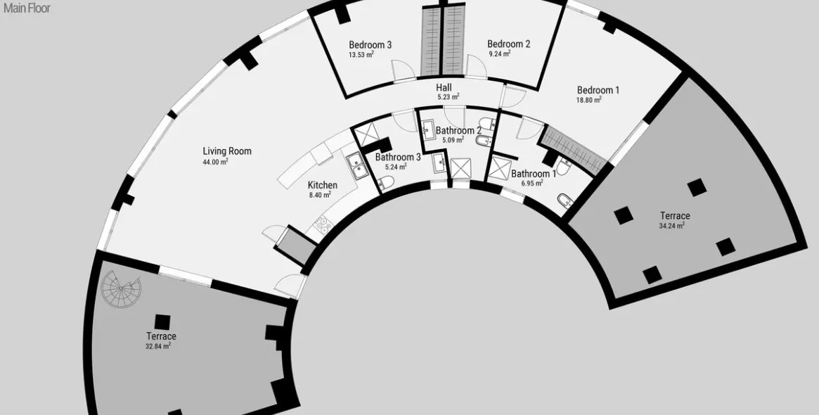Sale of penthouse in Costalita 29