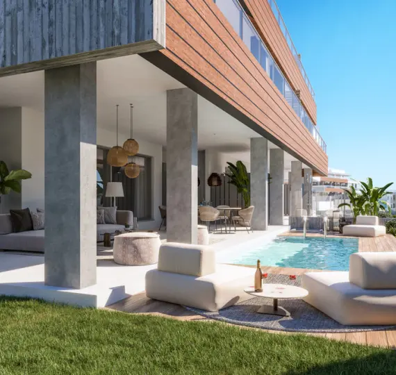 Продажа апартаментов на первом этаже в Altos de los Monteros