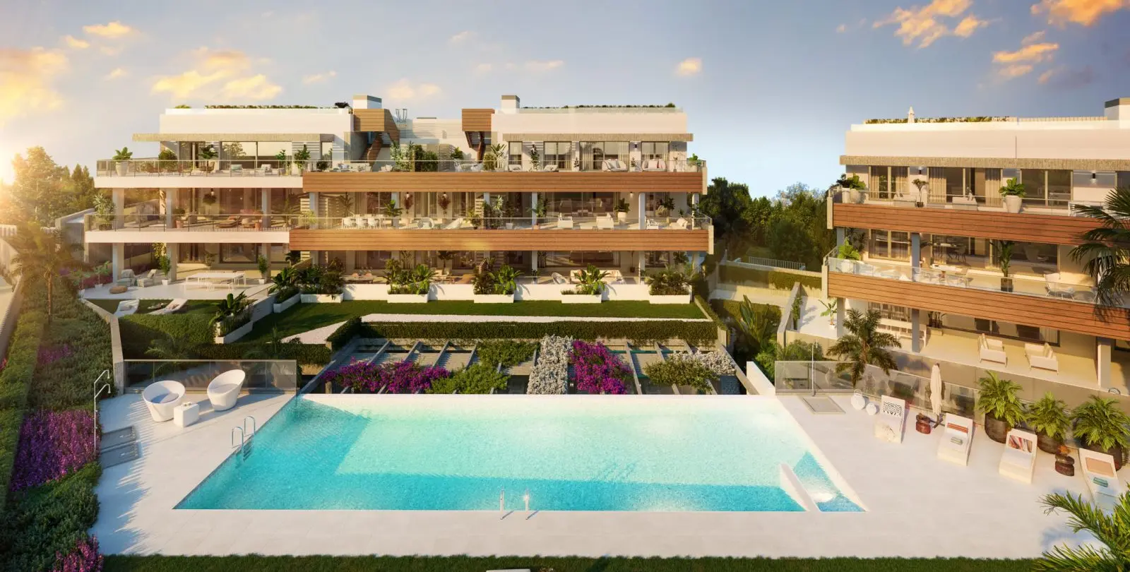 Продажа апартаментов на первом этаже в Altos de los Monteros 2